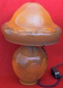 Fake Vasart Glass lamp